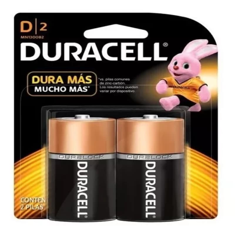 Imagen de PILA DURACELL D2 / 2 UNIDADES