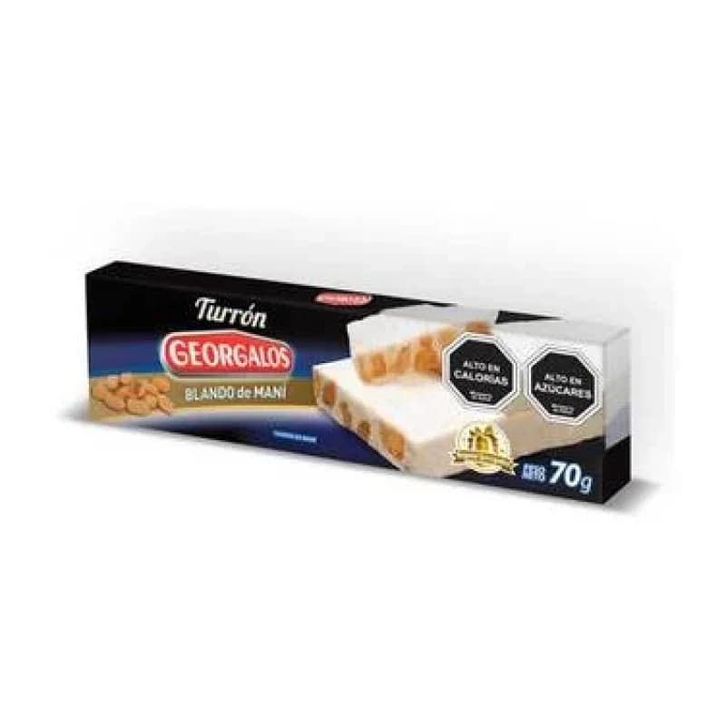 Imagen de TURRON DE MANI GEORGALOS 315 GR