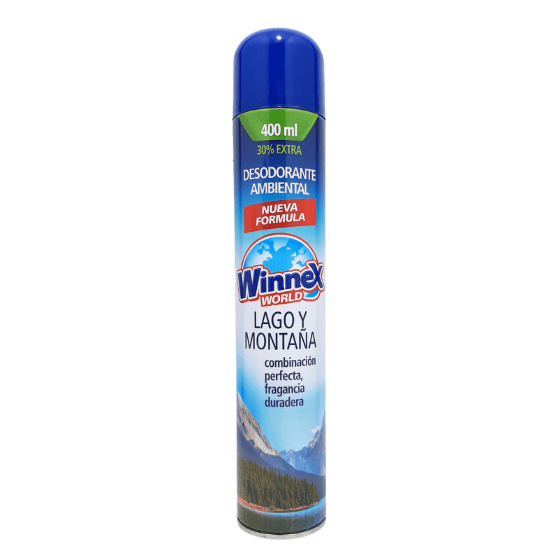 Imagen de DESODORANTE AMBIENTAL LAGO Y MONTAÑA WINNEX 400 ML