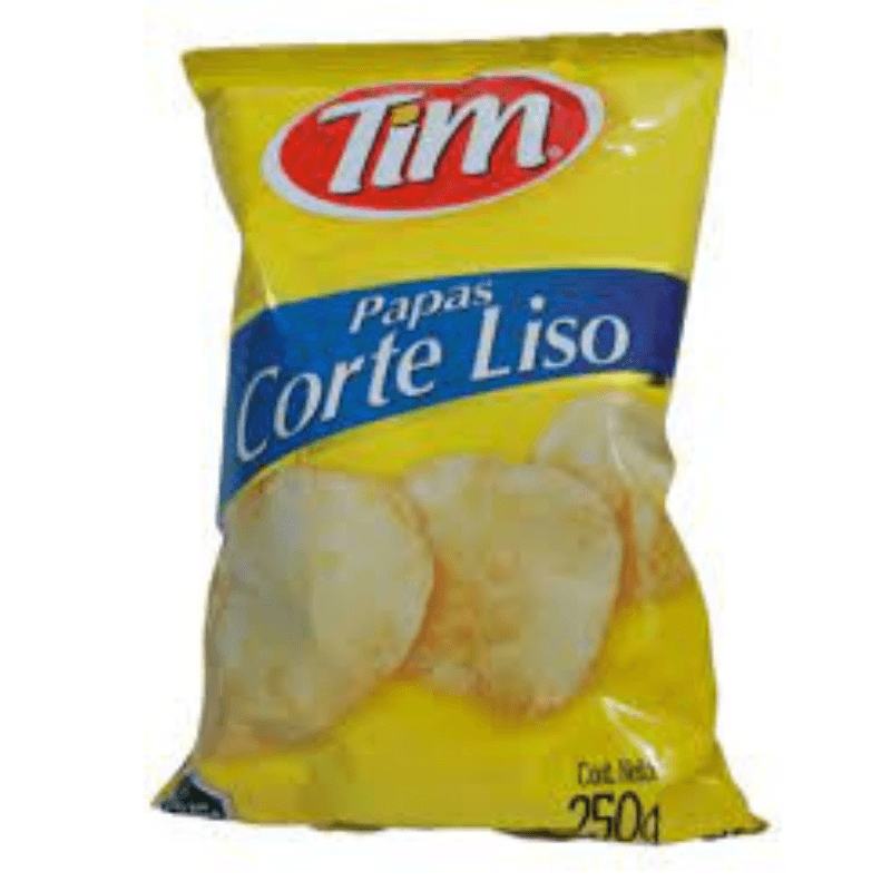 Imagen de PAPAS CORTE LISO TIM 250 GRS