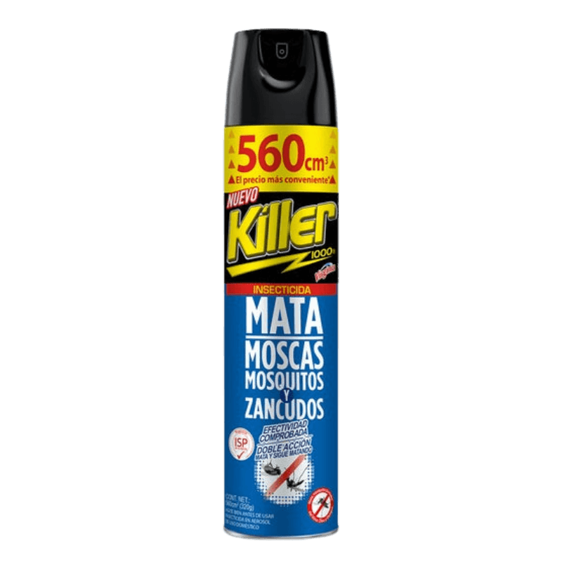Imagen de INSECTICIDA KILLER MOSCAS Y ZANCUDOS 560 CC