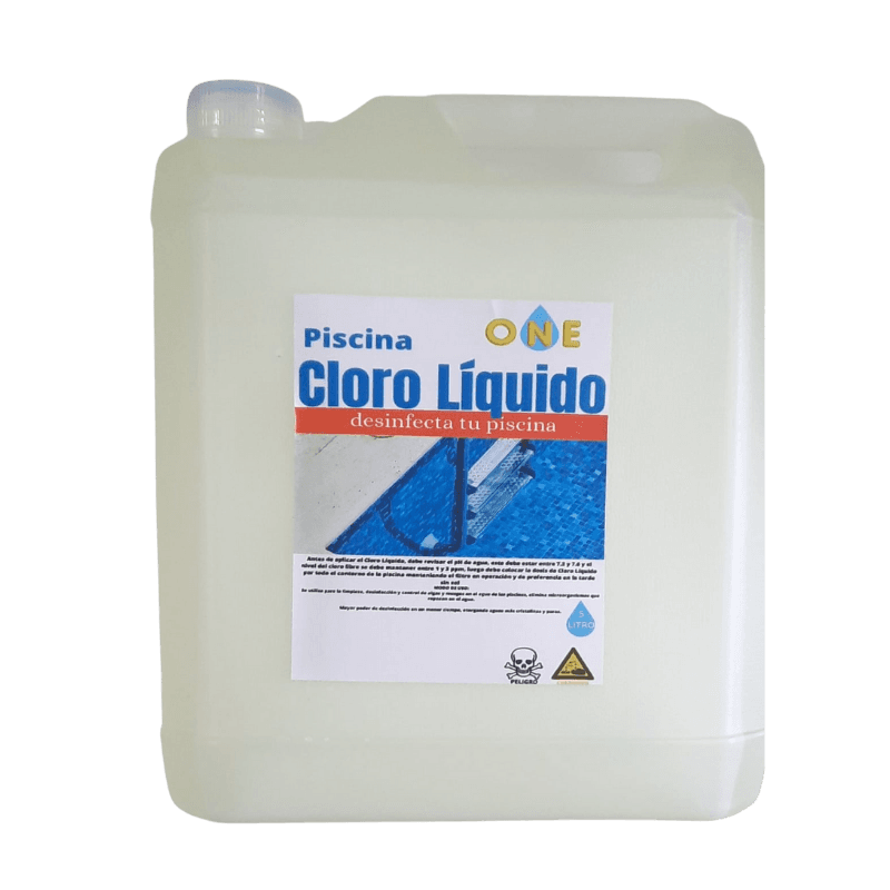 Imagen de CLORO PISCINA ONE 5 LTS