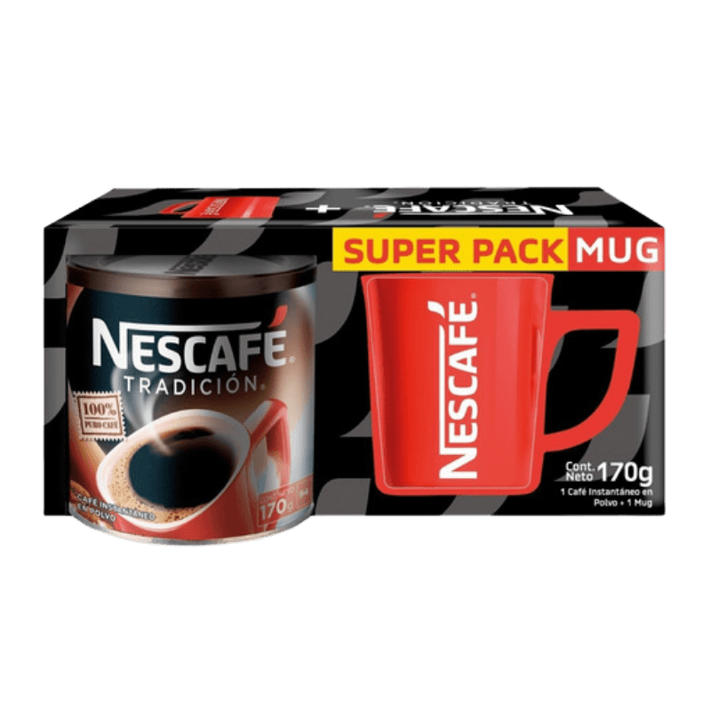 Imagen de NESCAFE TRADICIÓN 170 GR + TAZA
