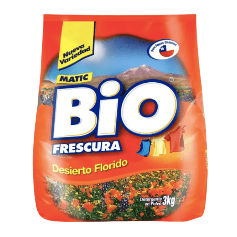 Miniatura 2 de DETERGENTE EN POLVO BIO FRESCURA DESIERTO FLORIDO 2.5 KILOS