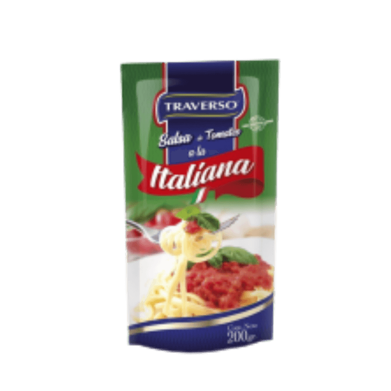 Imagen de SALSA TOMATE TRAVERSO 200 GRS