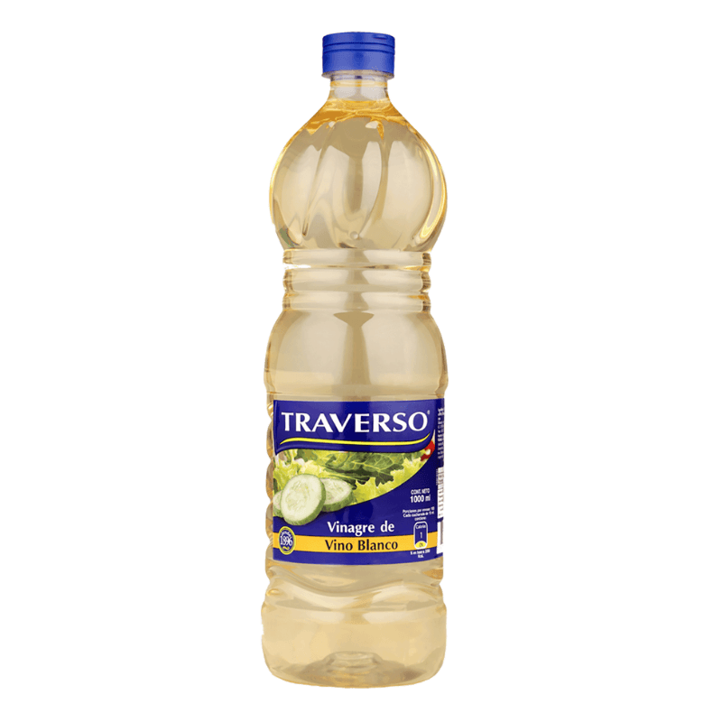 Imagen de VINAGRE BLANCO TRAVERSO 1000 ML