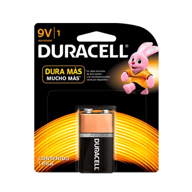 Imagen de BATERIA DURACELL 9V 1