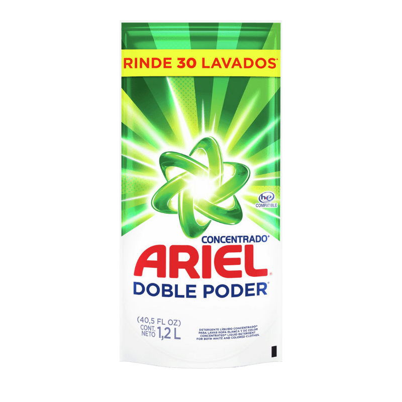 Imagen de DETERGENTE ARIEL 1.2 LT DOYPACK