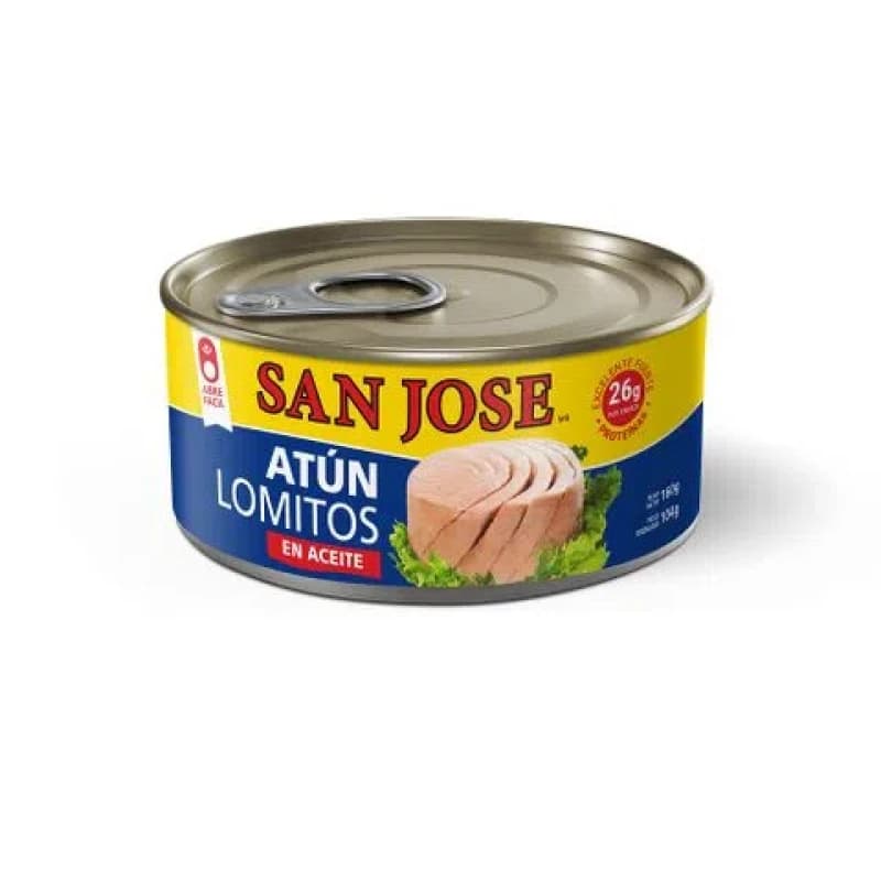 Imagen de ATUN LOMITO EN ACEITE SAN JOSE 140G