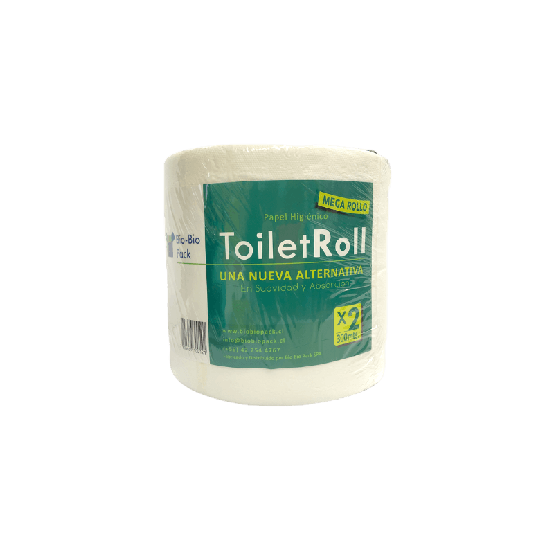 Imagen de PAPEL HIGIENICO ROLL 300 MTS X2