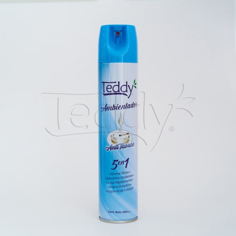 Imagen de DESODORANTE AMBIENTAL TEDDY ANTI TABACO 360 CM3
