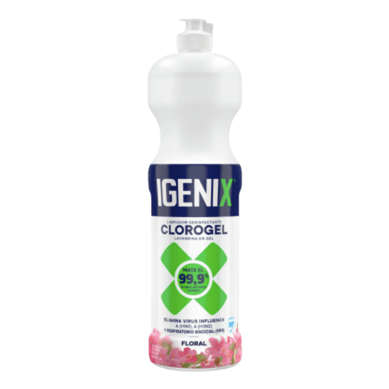 Imagen de CLORO GEL IGENIX FLORAL 900 ML