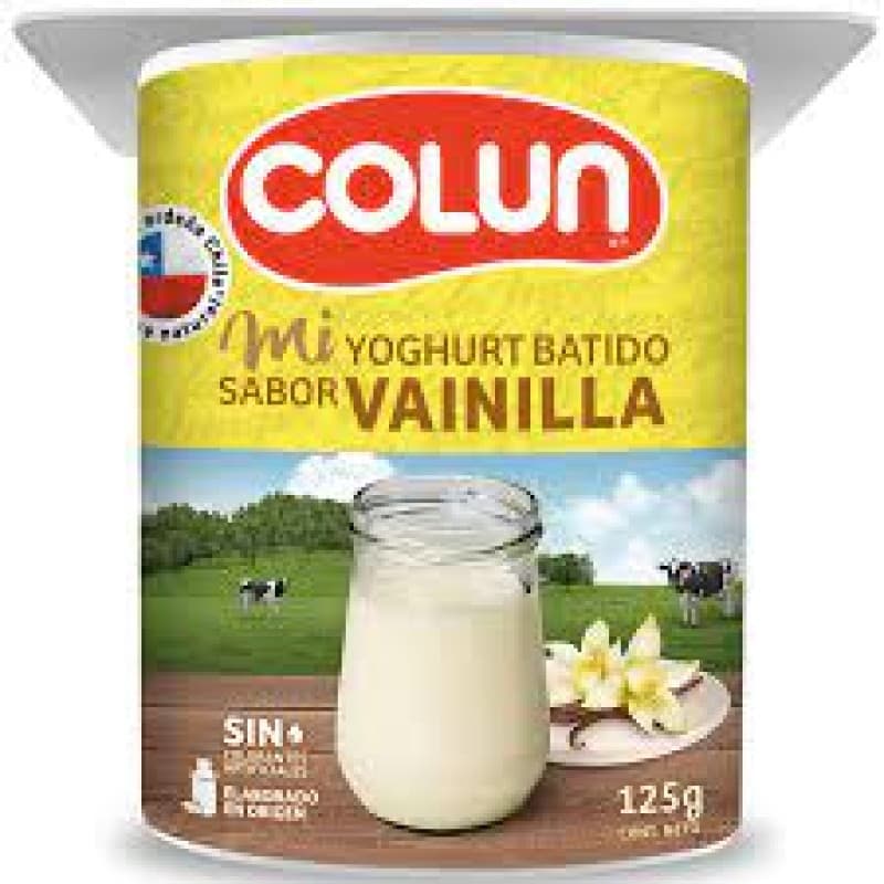 Imagen de YOGHURT BATIDO COLUN VAINILLA 125 GR