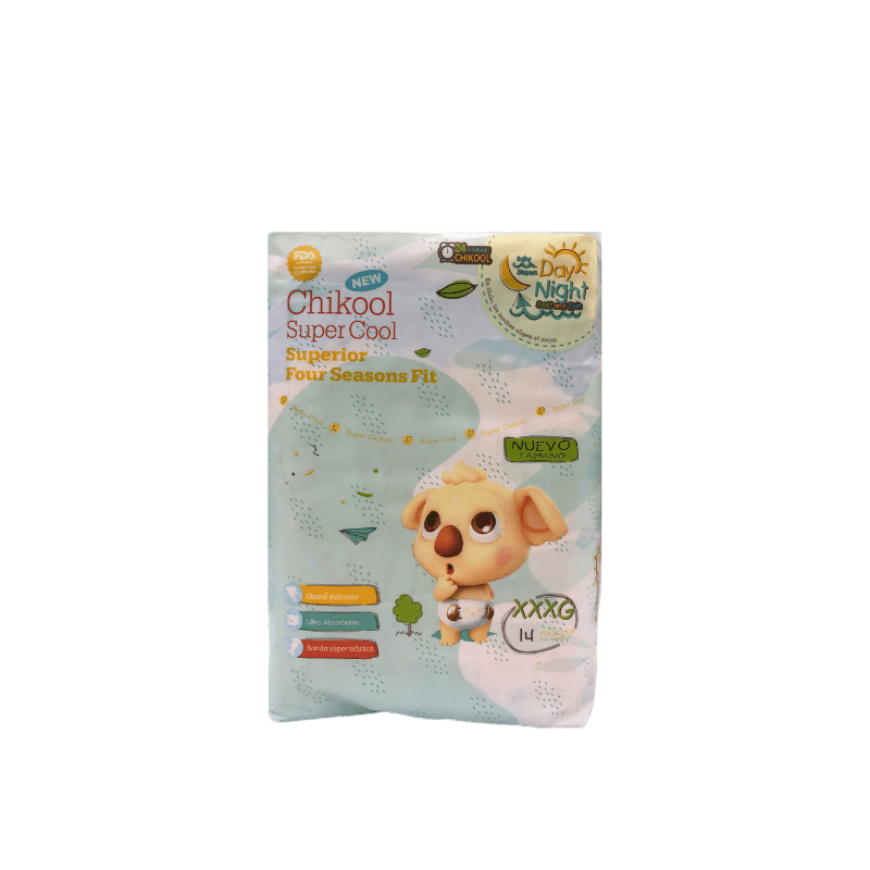 Imagen de PAÑAL CHIKOOL SUPER COOL XXXG 14 UN