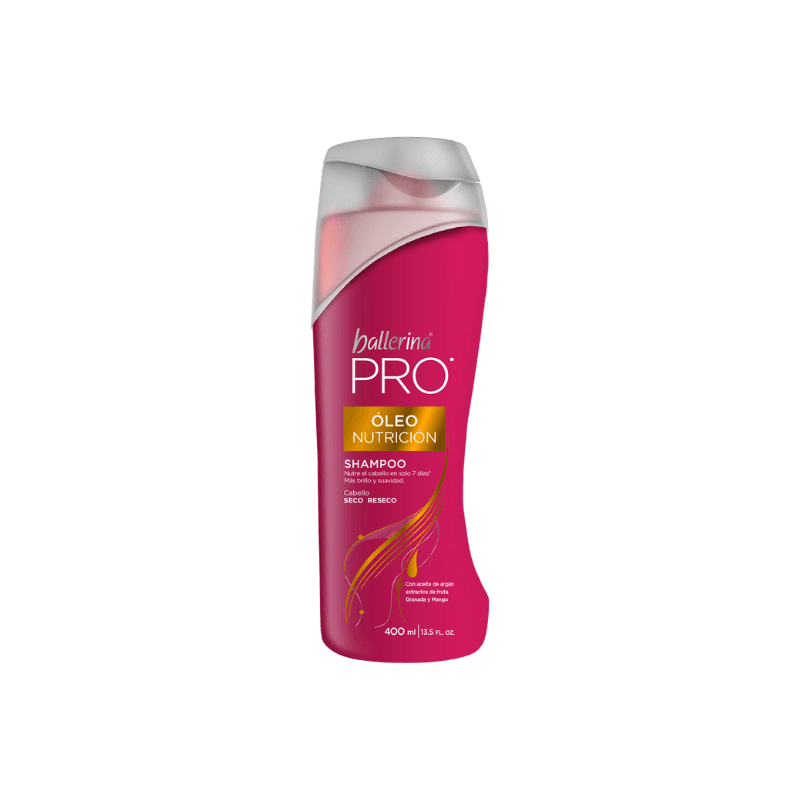 Imagen de SHAMPOO BALLERINA PRO 400 ML OLEO NUTRICION