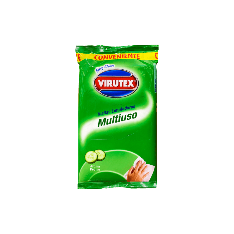 Imagen de TOALLAS LIMPIADORAS MULTIUSO VIRUTEX 30 UN PEPINO