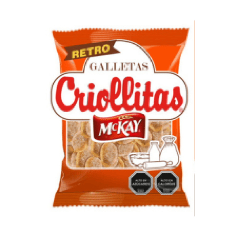 Imagen de GALLETAS MCKAY CRIOLLITAS 175 GR