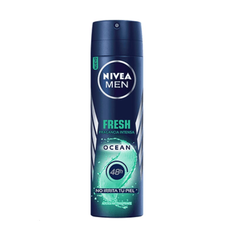 Imagen de DESODORANTE NIVEA MEN SPRAY FRESH OCEAN