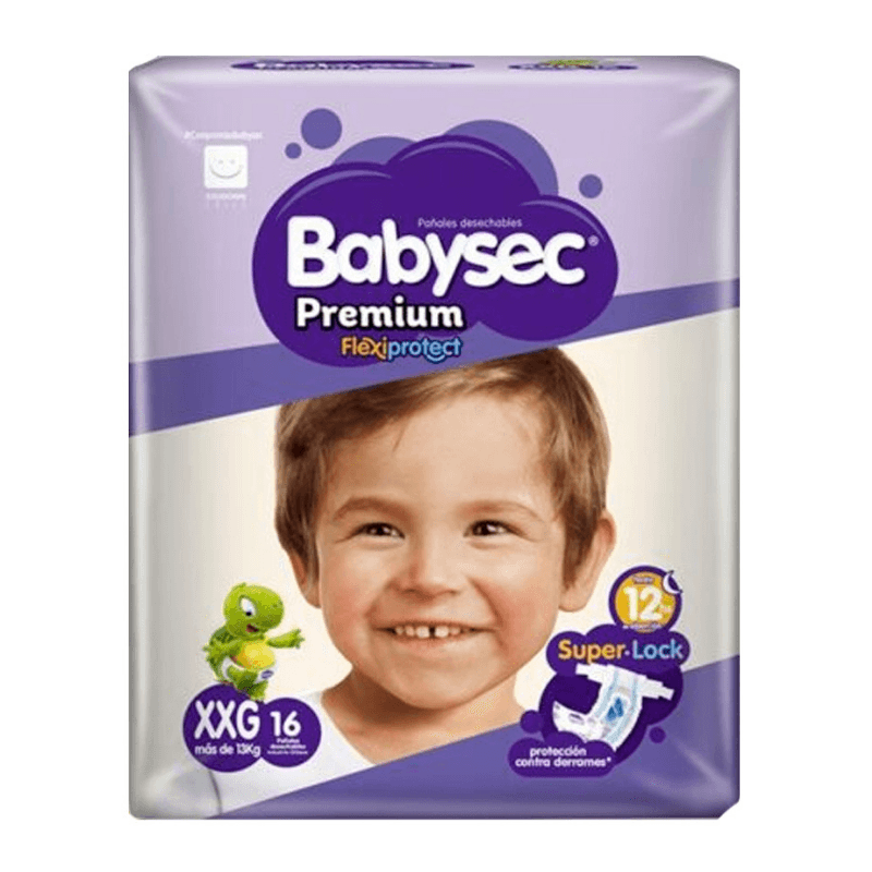 Imagen de PAÑALES BABYSEC PREMIUM TALLA XXG