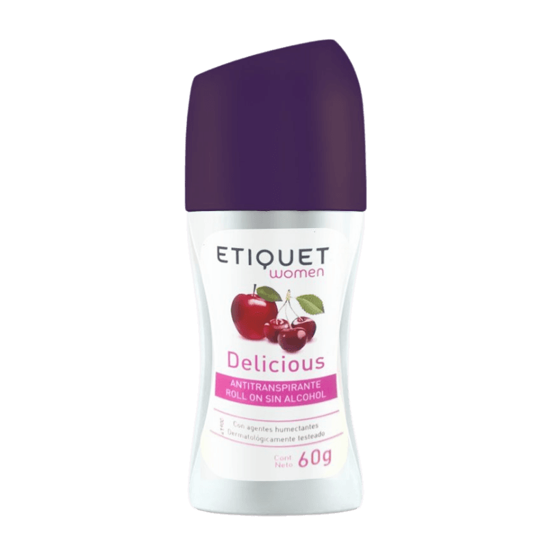 Imagen de ANTITRANSPIRANTE ETIQUET DEO ROLL-ON MUJER 60 GR DELICIOUS