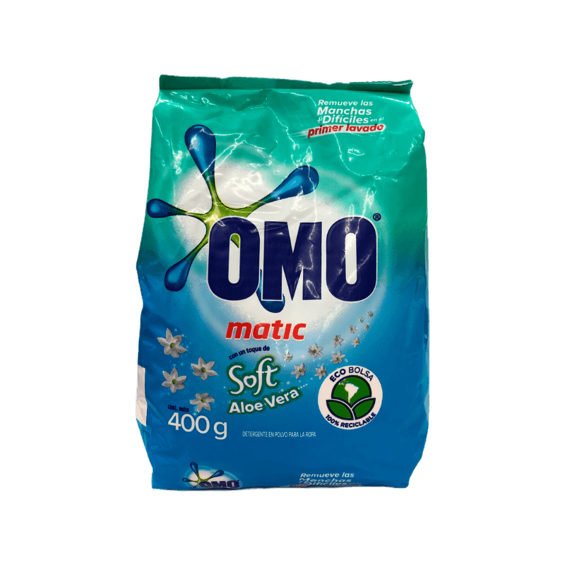 Imagen de DETERGENTE OMO EN POLVO 400 GR
