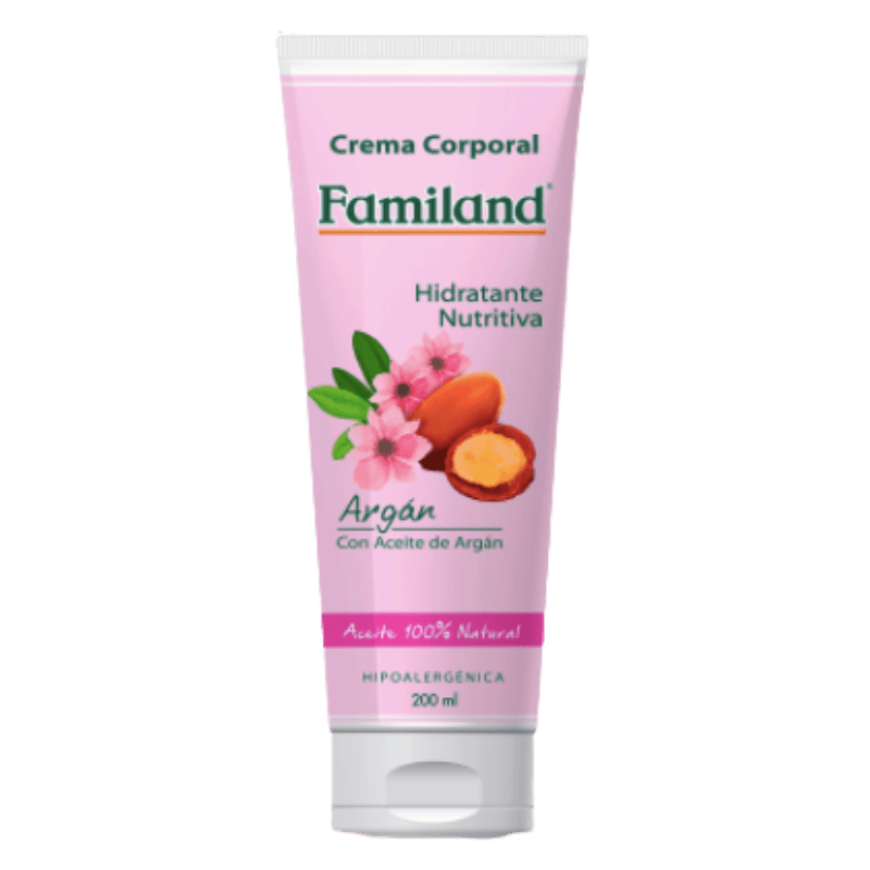 Imagen de CREMA CORPORAL FAMILAND ARGAN 200 ML