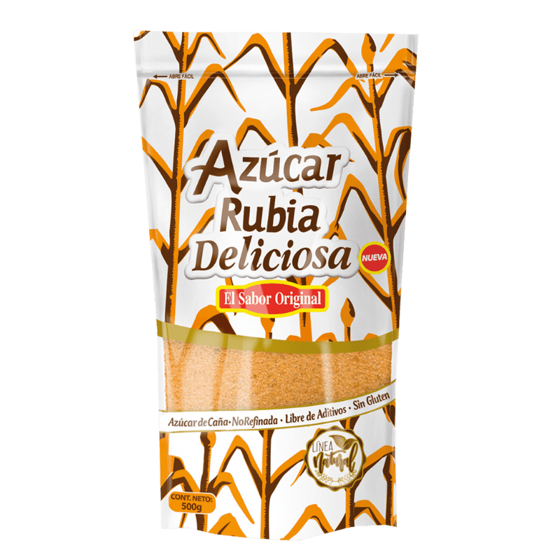Imagen de AZUCAR RUBIA DELICIOSA 500 GR