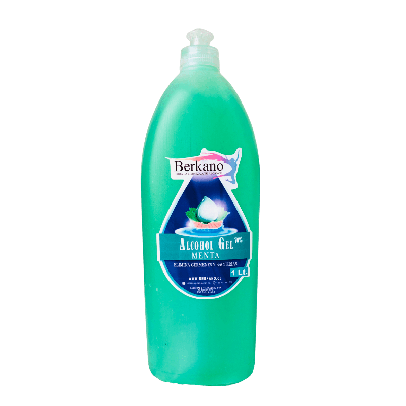 Imagen de ALCOHOL GEL MENTA BERKANO 1 LTS