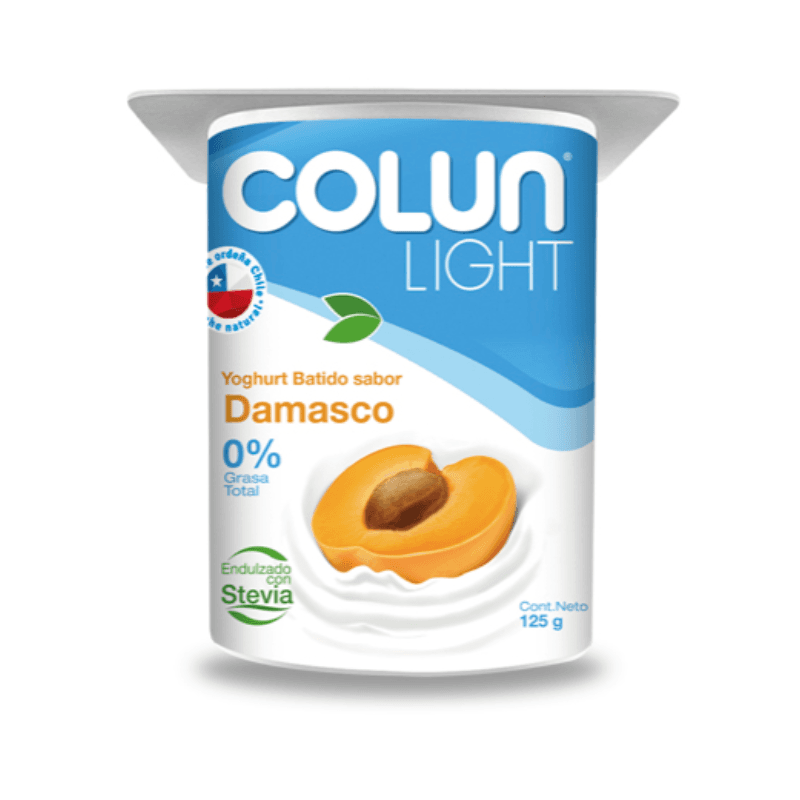 Imagen de YOGHURT COLUN LIGTH DAMASCO 125 GR