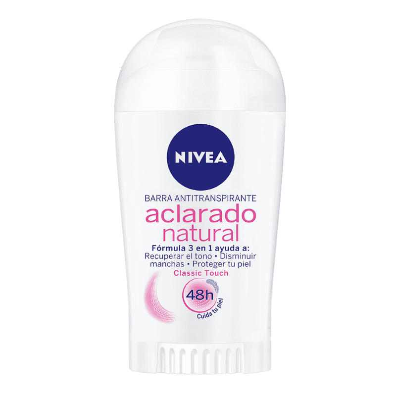 Imagen de DESODORANTE NIVEA MUJER ACLARADO NATURAL BARRA 43 GRS