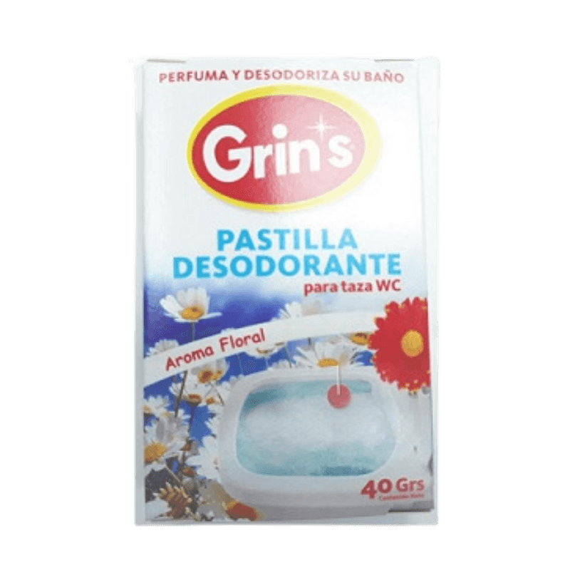 Imagen de PASTILLA WC FLORAL GRINS 40 GRS
