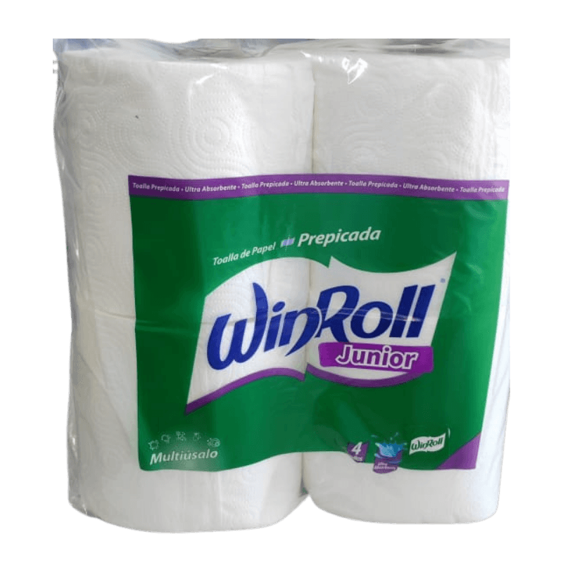 Imagen de TOALLA PAPEL WINROLL JUNIOR ECONOMIK 80 MTS