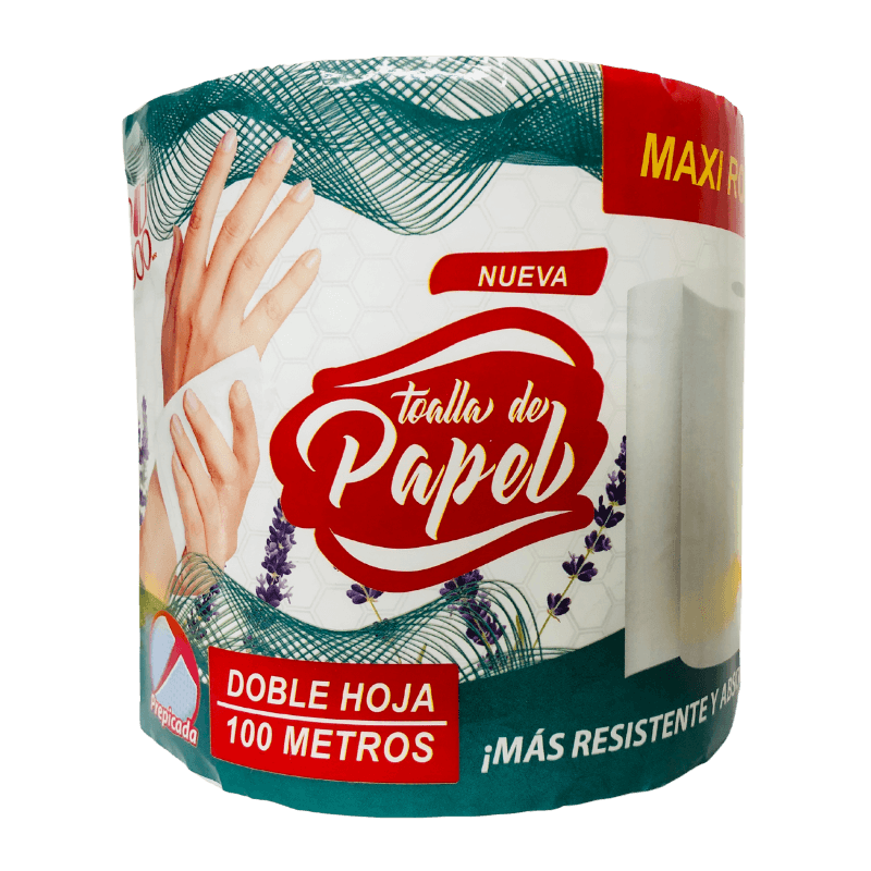 Imagen de TOALLA DE PAPEL QU2000 D/H 100 MTS