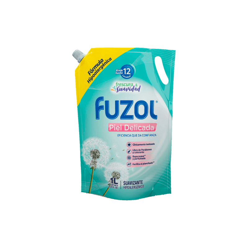 Imagen de SUAVIZANTE FUZOL PIEL DELICADA 1 LITRO