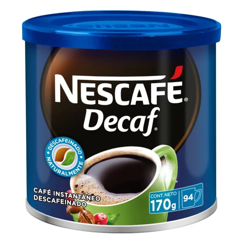 Imagen de NESCAFE DECAF DESCAFEINADO 170 GR