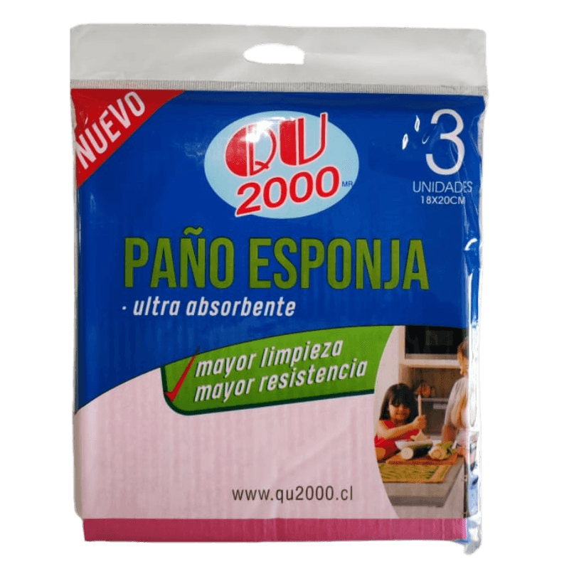 Imagen de PAñO ESPONJA QU2000 3 UN