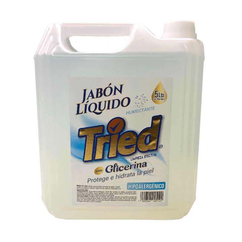Imagen de JABON GLICERINA TRIED 5 LITROS