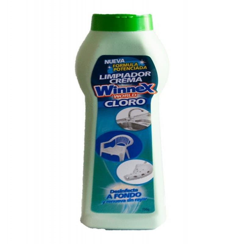 Imagen de LIMPIADOR CREMA CLORO WINNEX 750 GR