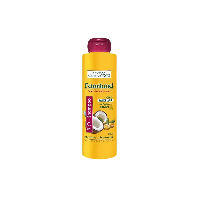 Imagen de SHAMPOO FAMILAND 750 ML ACEITE DE COCO