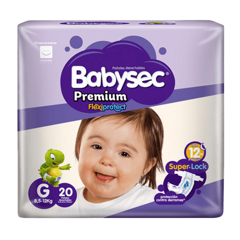 Imagen de PAÑALES BABYSEC PREMIUM TALLA G