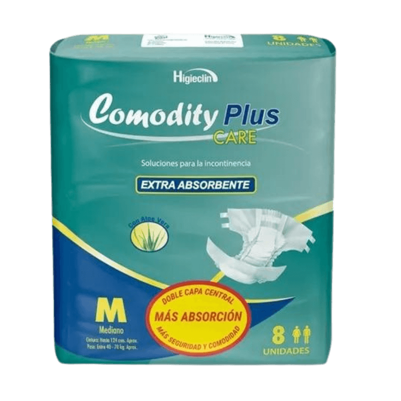 Imagen de PAÑAL COMODITY PLUS M 8 UN