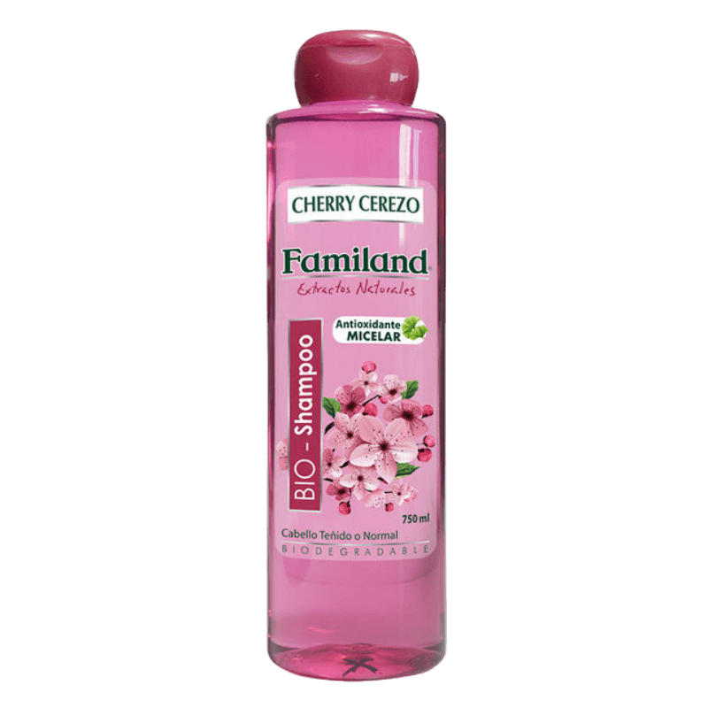 Imagen de SHAMPOO FAMILAND CHERRY CEREZO 750 ML