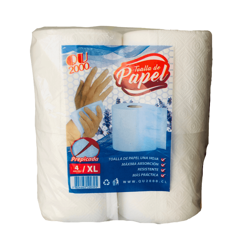 Imagen de TOALLA DE PAPEL QU2000 X4 XL
