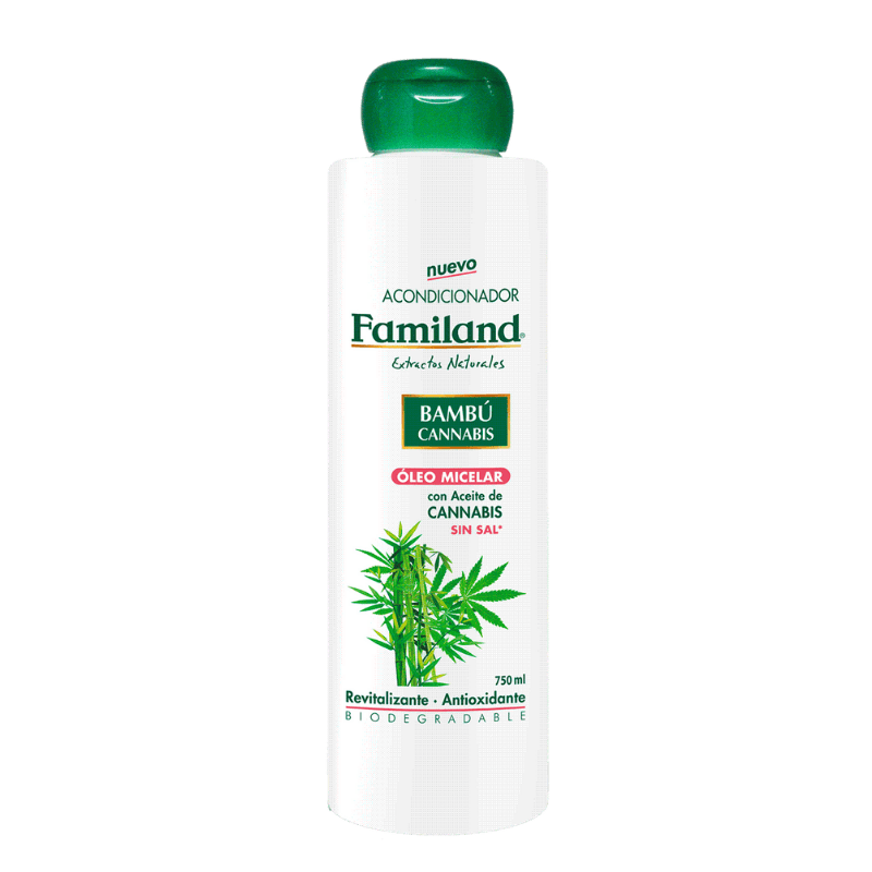 Imagen de ACONDICIONADOR FAMILAND BAMBU CANNABIS 750 ML
