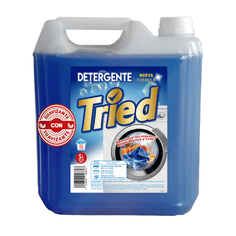Imagen de DETERGENTE TRIED C/SUAVIZANTE 5 LITROS
