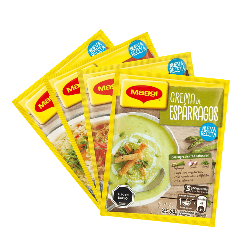 Imagen de SOPAS MAGGI PACK 4 UNIDADES