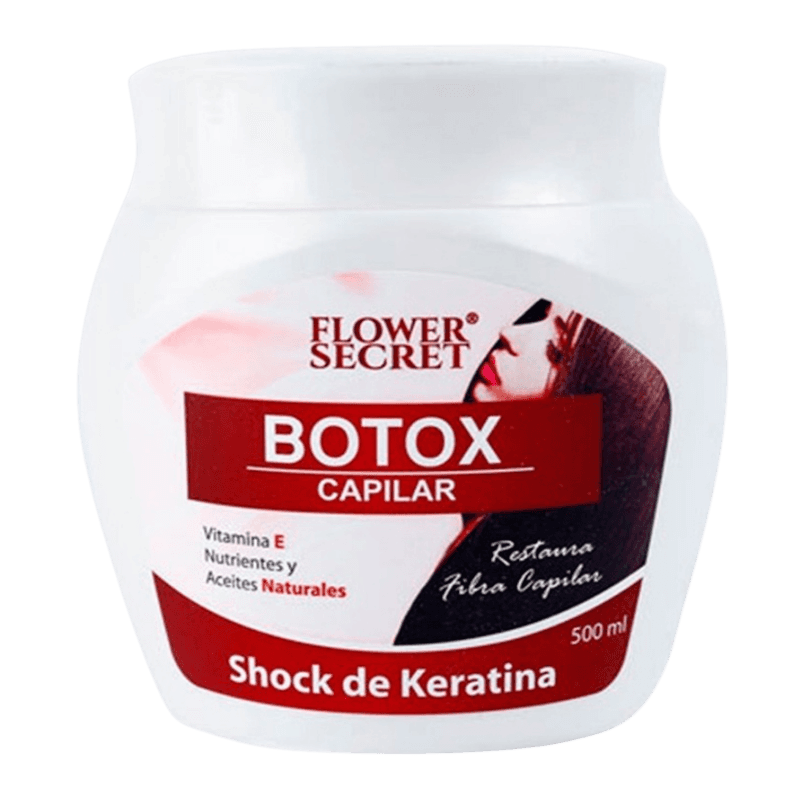 Imagen de CREMA CAPILAR BOTOX FLOWER SECRET SHOCK KERATINA 500 ML