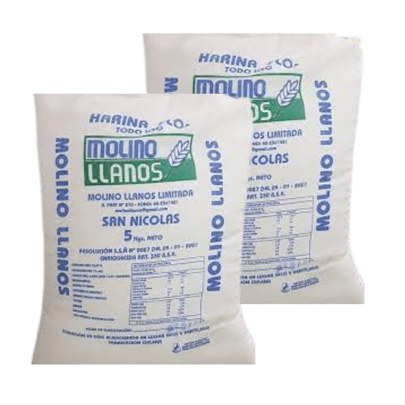 Imagen de PROMOCION HARINA MOLINO LLANOS 2 SACOS /5 KILOS