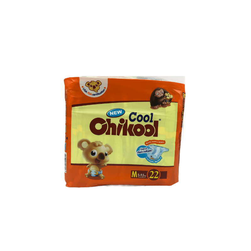 Imagen de PAÑAL CHIKOOL M 22 UN