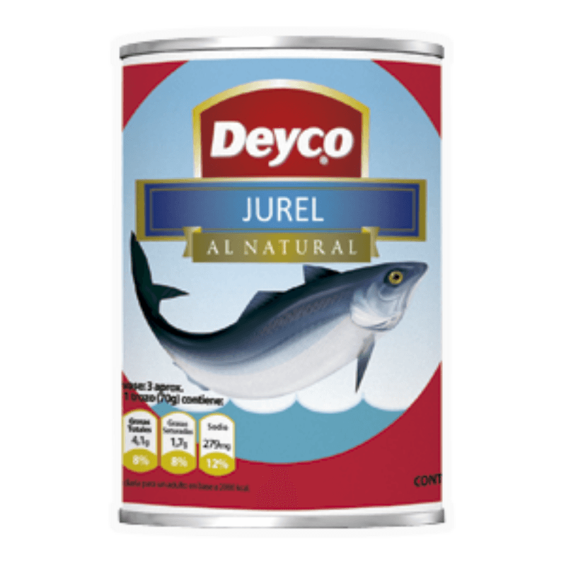 Imagen de JUREL NATURAL DEYCO 425 GR